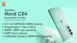 OnePlus Nord CE4 Lite 5G specifications