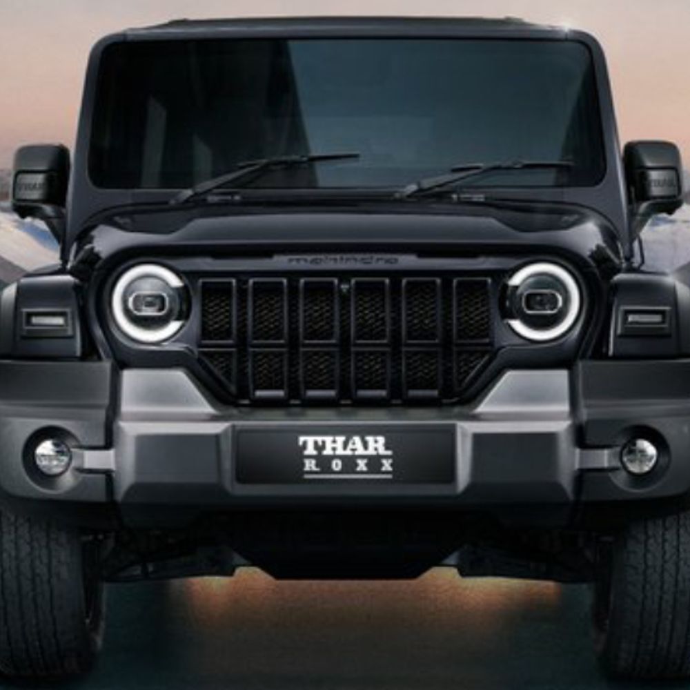 महिंद्रा थार रॉक्स का फ्रंट लुक रिवील:SUV के 5-डोर वर्जन में LED हेडलैंप और प्रीमियम इंटीरियर मिलेगा, मारुति जिम्नी से टक्कर 1 new project 1723312514 Qm3mzy