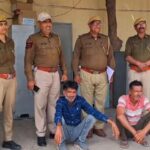 पत्नी से झगड़ा कर रहा पति गिरफ्तार:पुलिस के समझाने पर टीम से उलझा, हिस्ट्रीशीटर को किया अरेस्ट