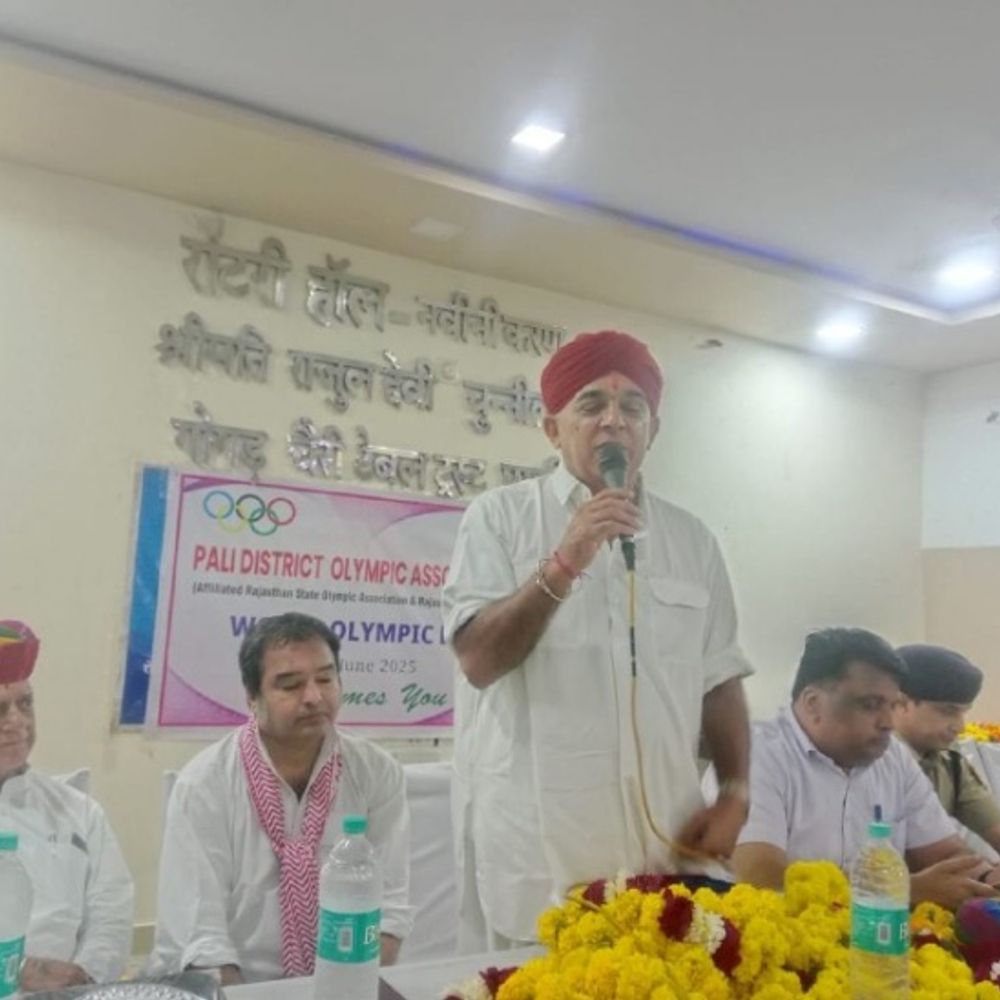 अन्तर्राष्ट्रीय ओलिंपिक दिवस पर 51 खेल प्रतिभाएं सम्मानित:खिलाड़ियों ने लक्ष्य निर्धारित कर आगे बढ़ने का दिया संदेश 1 02 1750729089 eWXdIz