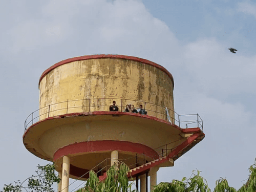 पुलिस पर दुर्व्यवहार-मारपीट का आरोप लगा टंकी पर ऑटो चालक:3 घंटे बाद समझाइश पर नीचे उतरे, डीएसपी बोले- हैड कांस्टेबल के खिलाफ शिकायत दी, जांच करेंगे 1 ezgifcom resize 2025 06 23t155304507 1750674395 EhijNZ