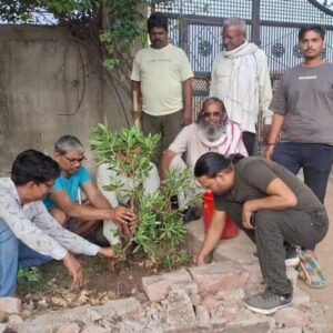 विश्व पर्यावरण दिवस पर माली समाज की पहल:छात्रावास में पौधारोपण और पक्षियों के लिए पानी की व्यवस्था, एक पौधा लगाने का आह्वान