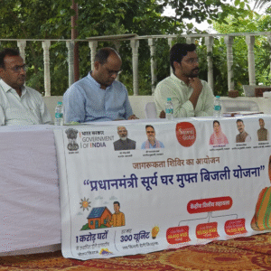 पीएम सूर्य घर मुफ्त बिजली योजना के लिए कैम्प:पसुन्द में ग्रामीणों ने सोलर पैनल के लिए ऑन-स्पॉट रजिस्ट्रेशन करवाया