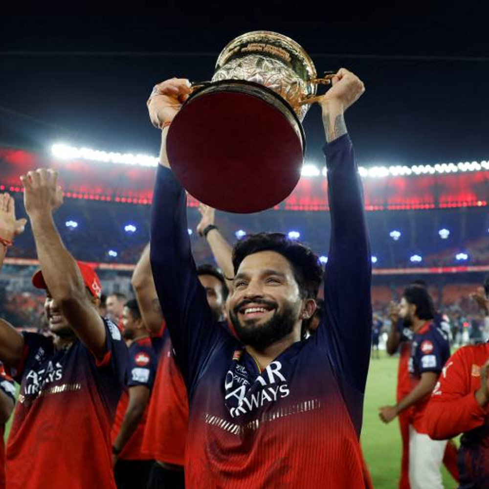 RCB के लकी चार्म बने इंदौर के रजत पाटीदार:अपनी पहली कप्तानी में दिलाया खिताब; रॉयल चैलेंजर्स बेंगलुरु IPL इतिहास की आठवीं चैंपियन 1 rajat 11748991301 1 1749010971 doHu4J