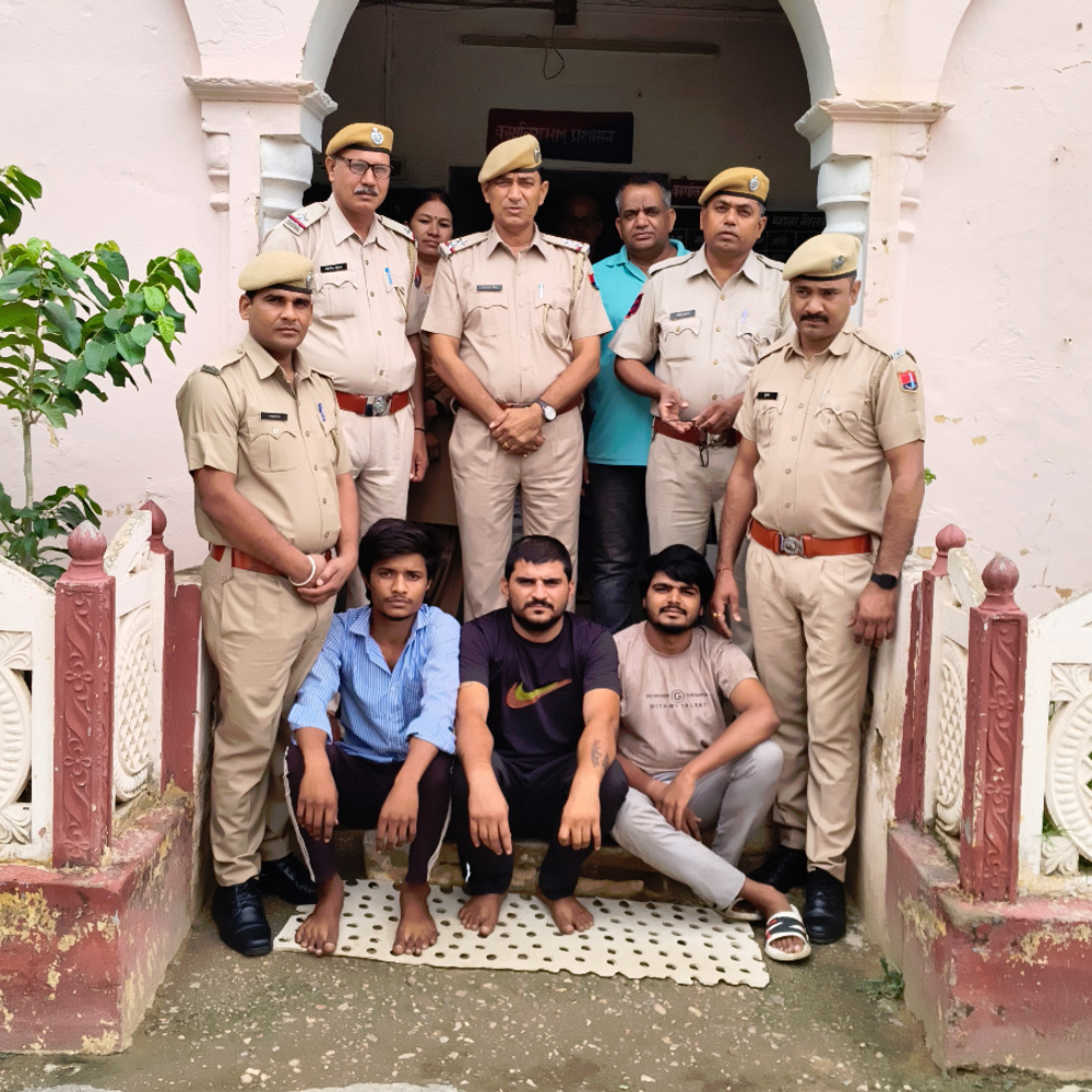 पुलिस ने किया सनसनीखेज वारदात का खुलासा:तीन गिरफ्तार, ढाणी कुछाला में युवती की नृशंस हत्या का मामला 1 whatsapp image 2025 06 04 at 115232 1 1749020656 zWKgTm