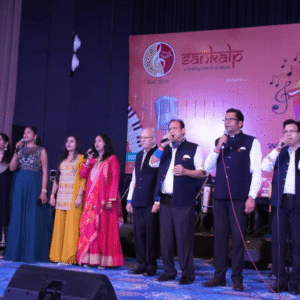 सुर, भाव और यादों से सजी एक अविस्मरणीय संध्या:दिल्ली के प्रसिद्ध डो-रे-मी ऑर्केस्ट्रा के म्यूजिक के साथ कलाकारों ने दी प्रस्तुतियां, खूब मिली तालियां