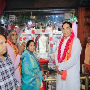 मंत्री बोले-हरकतों से बाज नहीं आ रहे कांग्रेस नेता:उनकी सरकार में ही सारे पेपर लीक हुए, अब राजनीति करने का हक नहीं; मेहंदीपुर बालाजी के दर्शन किए