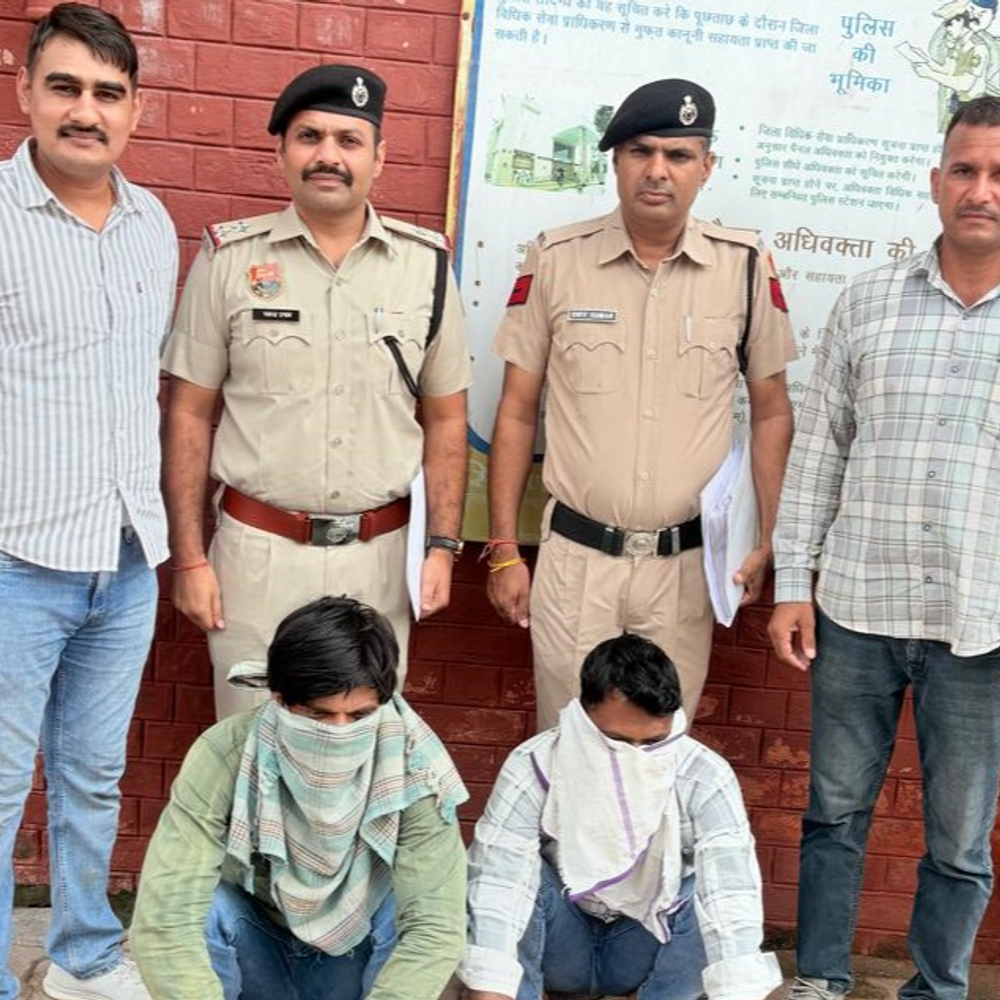 दादरी में राजस्थान के 3 ठग गिरफ्तार:युवक से ठगे 1.86 लाख; ऑनलाइन टास्क पूरा करने का झांसा दिया, पहले प्रोफिट दिखाया 1 opnfkr 1752579810 BpvJyD